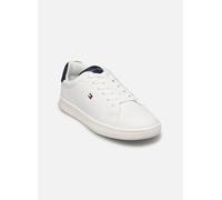 Tommy Hilfiger - LOW CUT LACE-UP SNEAKER WHITE/BLUE Bianco - Sneakers 41 Bianco