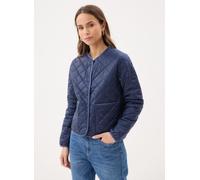 Tommy Hilfiger - Lw Padded Reg Quilte Blu - Abbigliamento L Blu