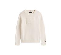 Tommy Hilfiger maglia bambino con logo avorio 08a