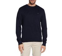 Tommy Hilfiger maglia girocollo in misto cashmere blu