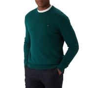 Tommy Hilfiger maglia Pima in misto cashmere verde