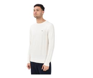Tommy Hilfiger - Maglieria Girocollo - - Knitwear - Uomo - Bianco - M