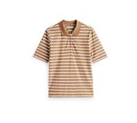 Tommy Hilfiger Donna Maglietta Polo Maniche Corte 1985 Pique Regular Fit, Multicolore (Hickory/Ecru STP), M