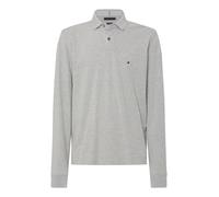 TOMMY HILFIGER Maglietta '1985 REGULAR LS POLO' grigio sfumato Uomo - Abbigliamento - Taglie comode - Maglie e T-shirt TOMMY HILFIGER L