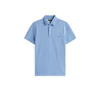 Tommy Hilfiger Uomo Maglietta Polo Maniche Corte 1985 Slim Fit, Blu (Brisk Blue), S