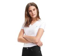 Tommy Hilfiger Donna T-shirt Maniche Corte Heritage Scollo a V