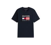 TOMMY HILFIGER Maglietta 'AMERICANA' blu scuro / rosso / bianco Uomo TOMMY HILFIGER XXL blu scuro / rosso / bianco
