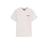 TOMMY HILFIGER Maglietta 'AMERICANA' navy / giallo chiaro / rosso sangue Uomo TOMMY HILFIGER XL