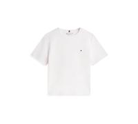 TOMMY HILFIGER Maglietta 'Boxy Interlock' bianco Donna - Abbigliamento - Taglie comode - Maglie e top - Maglie e T-shirt TOMMY HILFIGER XXXL