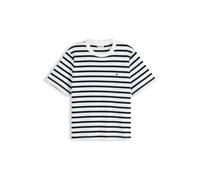 Tommy Hilfiger Interlock Boxy C-nk SS Teeww0ww49646 Maglietta S/S Donna (Pacco da 1)