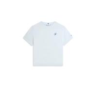 Tommy Hilfiger Maglietta da Donna TH Script Reg C-Nk SS Ww0Ww47809, Blu, L