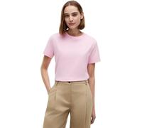 Tommy Hilfiger Maglietta da Donna TH Script Reg C-Nk SS WW0WW49941 S/S, Rosa (Rosa Classico), XXS
