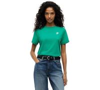 Tommy Hilfiger TH Script Reg C-nk SS Tee Ww0ww49941 Maglietta S/S, Green (Courtside Green), XXS Donna