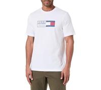 Tommy Hilfiger Brand Love Text Box Short Sleeve T-shirt Bianco M Uomo