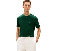 Tommy Hilfiger Maglietta da Uomo Ess Seasonal Reg Fit Solid Mw0Mw39995, Verde, L
