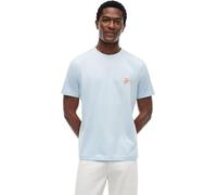 Tommy Hilfiger Maglietta da Uomo Script Monogram Swimshop MW0MW43066, Blu, XS