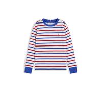 TOMMY HILFIGER Maglietta 'Essential Stripe Relaxed Long Sleeve' blu / rosso / bianco Bambini - Bimbo - Ragazzo (taglie 140-176) - Abbigliamento - Maglie e camicie - Maglie a maniche lunghe TOMMY HILFI