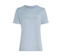 TOMMY HILFIGER Maglietta 'Logo' blu colomba / bianco Donna TOMMY HILFIGER L