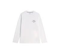 TOMMY HILFIGER Maglietta 'Logo Long Sleeve' rosso / nero / bianco Uomo - PROMO - Maglie e T-shirt - Maglie a maniche lunghe TOMMY HILFIGER XXL