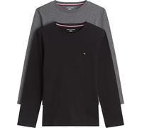 Tommy Hilfiger Confezione di t-shirt a maniche lunghe Tommy Hilfiger 2 146152cm Nero