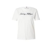 Tommy Hilfiger Script Short Sleeve T-shirt Bianco L Donna