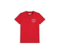 TOMMY HILFIGER Maglietta 'Outline Flag Logo' rosso / bianco Bambini TOMMY HILFIGER 86