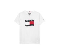Tommy Hilfiger Maglietta per Bambini e Ragazzi Bianco 14 Anni (164cm)