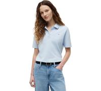 Tommy Hilfiger Maglietta Polo Maniche Corte Donna Regular Fit, Blu (Breezy Blue), S