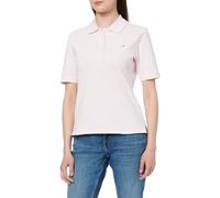 Tommy Hilfiger Maglietta Polo Maniche Corte Donna Regular Fit, Rosa (Light Pink), S