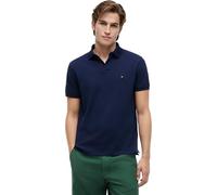 Tommy Hilfiger Maglietta Polo Maniche Corte Uomo 1985 Regular Fit, Blu (Carbon Navy), S