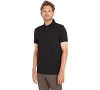 Tommy Hilfiger Maglietta Polo Maniche Corte Uomo 1985 Regular Fit, Nero (Black), M