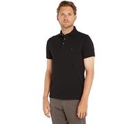 Tommy Hilfiger Maglietta Polo Maniche Corte Uomo 1985 Slim Fit, Nero (Black), L