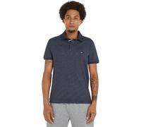 Tommy Hilfiger Maglietta Polo Maniche Corte Uomo Slim Fit, Blu (Desert Sky), S