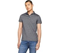 Tommy Hilfiger Maglietta Polo Maniche Corte Uomo Slim Fit, Blu (Desert Sky / White), S