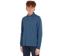 Tommy Hilfiger Maglietta Polo Uomo Maniche Lunghe Regular Basic, Blu (Aegean Sea), S