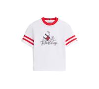 TOMMY HILFIGER Maglietta 'TAKE IT EASY' rosso / nero / bianco Bambini TOMMY HILFIGER 116