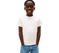 Tommy Hilfiger Maglietta Unisex Mini Corp Ks0ks00661 S/S, Confezione da 1, Bianco (Ancient White), 12 Anni