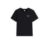 TOMMY HILFIGER Maglietta 'Wavy Flag Back Graphic' rosso / nero / bianco Uomo - PROMO - Maglie e T-shirt - T-shirt TOMMY HILFIGER XL