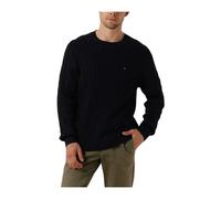 Tommy Hilfiger - Maglione Classico a Girocollo con Cavi - - Knitwear - Uomo - Blu - XS