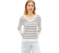 Tommy Hilfiger Maglione da Donna Co Jersey Stitch V-Nk Ww0Ww40098, Beige, M