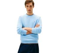 Tommy Hilfiger Maglione da Uomo Essential SSNL Cotton Crew Neck MW0MW39999, Blu, S, Blu (Well Water), S