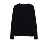 Tommy Hilfiger Pullover Uomo Cashmere Crew Neck Pullover in Maglia, Blu (Desert Sky), S