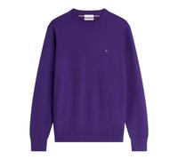 Tommy Hilfiger - Maglione Girocollo in Cotone Pima e Cashmere - - Knitwear - Uomo - Viola - M