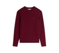 Tommy Hilfiger Maglione girocollo in maglia a trecce Tommy Hilfiger xsmall rosso