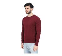 Tommy Hilfiger - Maglione Girocollo - - Knitwear - Uomo - Rosso - XL