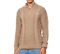 Tommy Hilfiger Maglione Marrone Uomo Cable, marrone, L