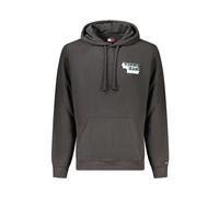 Tommy Hilfiger - Maglione Uomo in Cotone Nero con Cappuccio - - Sweatshirts & Hoodies - Uomo - Nero - L