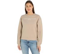Tommy Hilfiger Mdrn Reg Corp Logo C-Nk Swtshrt Ww0Ww39791, Felpa, Donna, Beige (Beige), 3XL