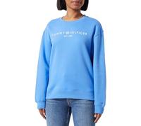 Tommy Hilfiger Mdrn Reg Corp Logo C-Nk Swtshrt Ww0Ww39791, Felpa, Donna, Blu (Blue Spell), XXS