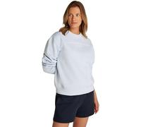 Tommy Hilfiger Mdrn Reg Corp Logo C-Nk Swtshrt Ww0Ww39791, Felpa, Donna, Blu (Breezy Blue), M